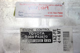 2004 TOYOTA TACOMA 2.7L A/T ECU ECM PCM ENGINE COMPUTER 89661-04B30 TESTED OEM