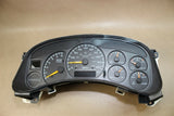 00 01 02 SILVERADO SIERRA TAHOE INSTRUMENT CLUSTER SPEEDO 15055362 DHRK REBUILT