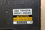 02-03 TOYOTA SIENNA ABS ANTI-LOCK BRAKE CONTROL MODULE 89541-08040 REMAN 2002