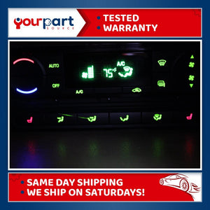 07-08 F-250 F-350 DIGITAL CLIMATE HEATER TEMPERATURE AC CONTROL 7L34-18C612-CB