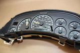 99-02 SILVERADO 2500 INSTRUMENT CLUSTER SPEEDOMETER 15758079 TRANS TEMP REMAN