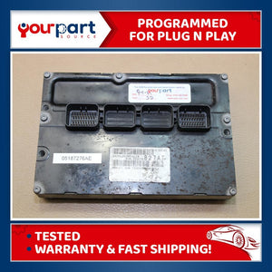 07-08 DODGE RAM 2500 3500 6.7L TRANSMISSION CONTROL UNIT TCU MODULE 05187276AE