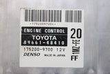 03 TOYOTA HIGHLANDER ECU ECM PCM ENGINE COMPUTER CONTROL 89661-48410 TESTED