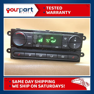 04-05 F-150 F-250 DIGITAL CLIMATE HEATER TEMP CONTROL 4L34-18C612-DE PROBADA