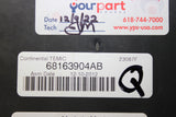 13 2013 T&C CARAVAN TIPM TEMIC INTEGRATED FUSE BOX MODULE 68163904 OEM REBUILT